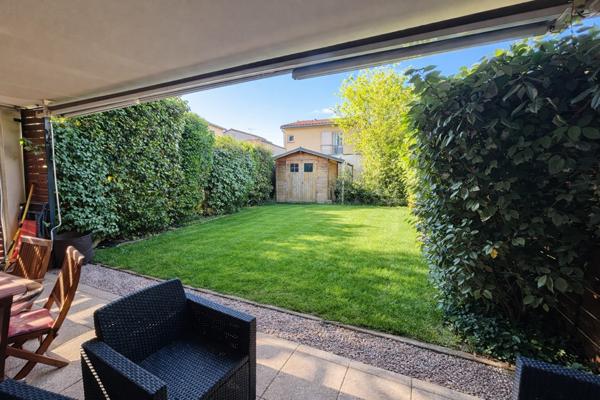 Fontaines-sur-Saône (69270) F3 de 72m2 avec 70m2 de jardin privatif / Terrasse de 15m2
