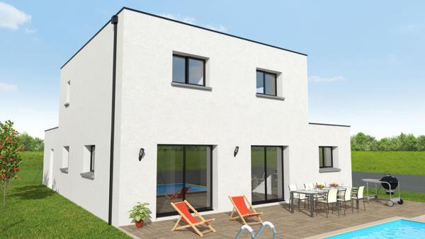 Terrain + Maison à vendre 5 pièces - 120 m²