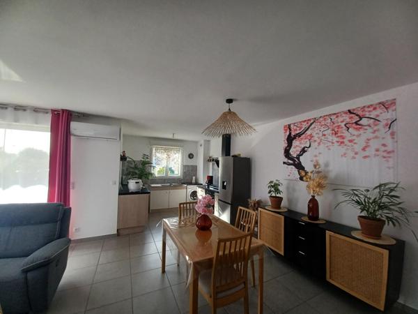 Appartement de 64m2 - 2 chambres- jardin -parking