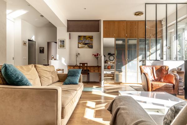 Viroflay (78220) VIROFLAY RIVE GAUCHE -APPARTEMENT EN REZ DE JARDIN ENTREE PRIVATIVE Profession Libérale acceptée.