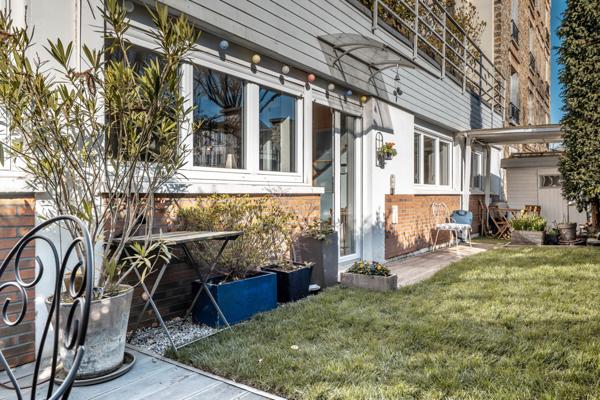 Viroflay (78220) VIROFLAY RIVE GAUCHE -APPARTEMENT EN REZ DE JARDIN ENTREE PRIVATIVE Profession Libérale acceptée.