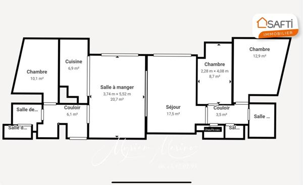 COUP DE COEUR ! 5 pièces avec terrasse et garage - Centre de Saint Aygulf 83370