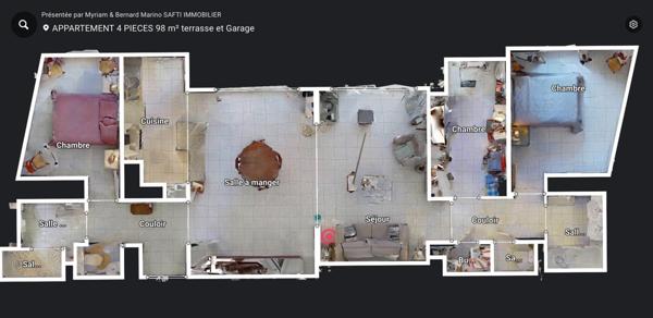 COUP DE COEUR ! 5 pièces avec terrasse et garage - Centre de Saint Aygulf 83370