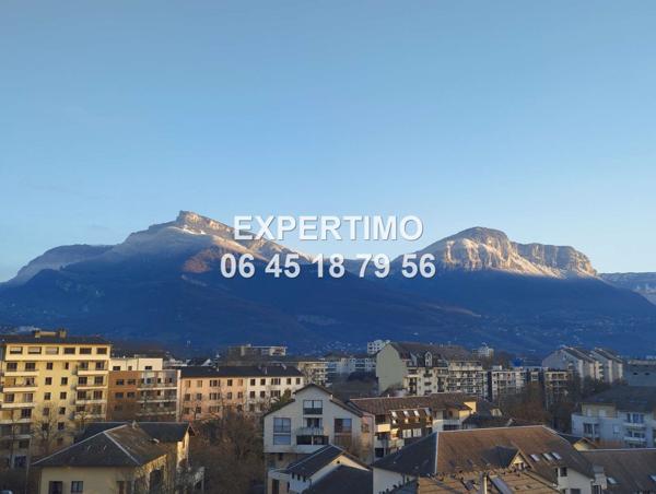 Chambéry (73000) APPARTEMENT RENOVE EN ETAGE ELEVE + BALCON LOGGIA CAVE ET GARAGE