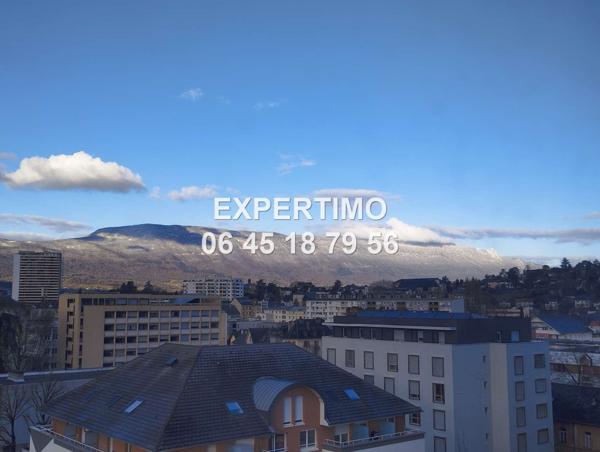 Chambéry (73000) APPARTEMENT RENOVE EN ETAGE ELEVE + BALCON LOGGIA CAVE ET GARAGE