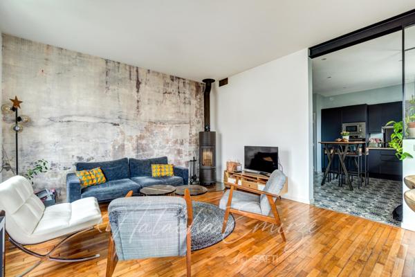 Maison entièrement rénovée, 3 chambres + bureau, à seulement 14' à pied du RER