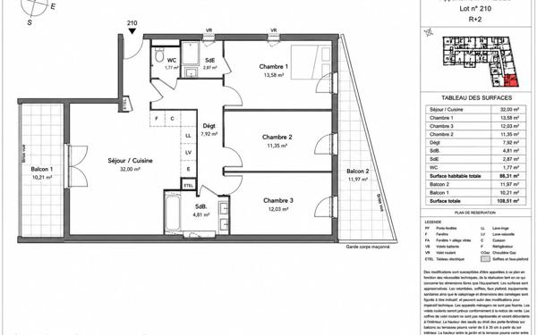Appartement à vendre