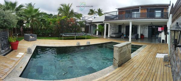 Grande villa F5 de 177 m2 avec piscine la Plaine Saint-Paul