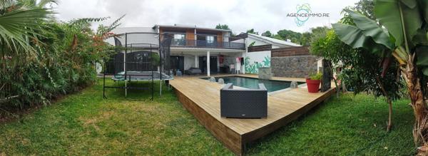 Grande villa F5 de 177 m2 avec piscine la Plaine Saint-Paul