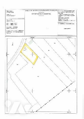 A VENDRE 4 TERRAINS A BATIR, de 1100 m²,  1265 m², 1216 m² et 1244 m², A PRECISER APRES BORNAGE.