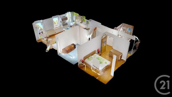 Appartement T3 à vendre  3 pièces - 58 m 2   CARBONNE  - 31