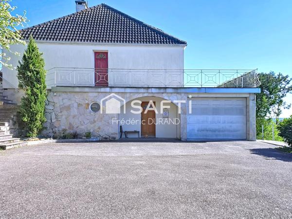 Maison vue panoramique, piscine, revenu locatif