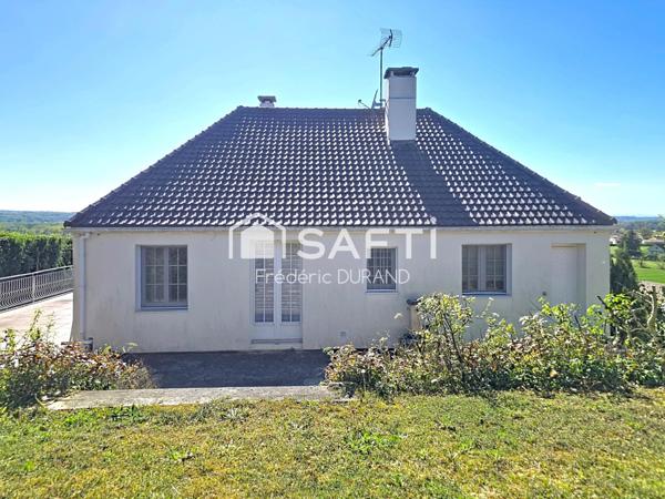 Maison vue panoramique, piscine, revenu locatif
