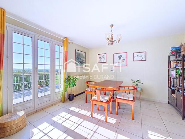Maison vue panoramique, piscine, revenu locatif