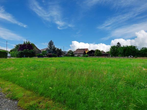 Terrain plat, au calme