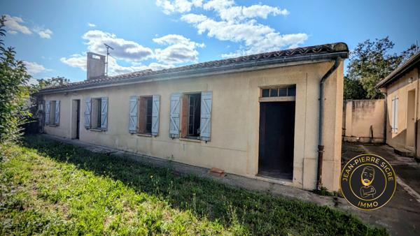 Eaunes (31600) EAUNES (31600) — Longère de caractère 71 m² — Terrain 1 204 m² — Potentiel d'agrandissement