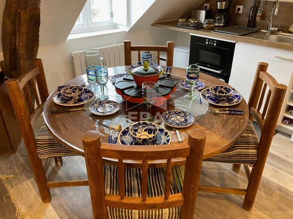 APPARTEMENT F1 / STUDIO MEUBLE A LOUER EN COURTE DUREE - A BLOIS - BELLES PRESTATIONS - VUE SUR CHÂTEAU & LOIRE