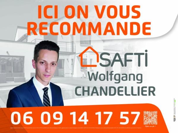 Maison de plain pied construite en 2022.