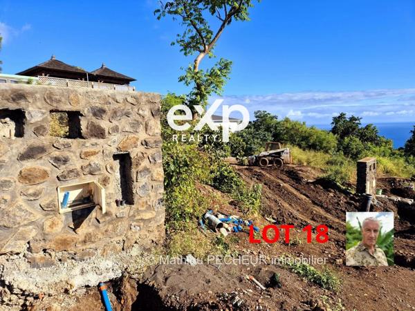 Saint-Leu / Terrains à bâtir avec vue mer