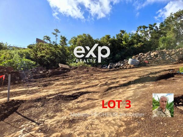 Saint-Leu / Terrains à bâtir avec vue mer