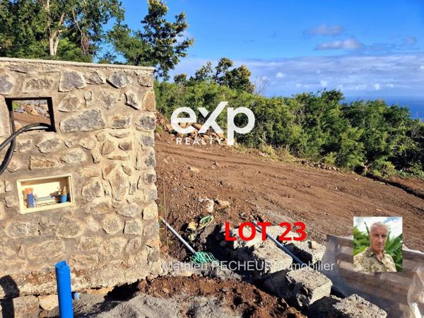 Saint-Leu / Terrains à bâtir avec vue mer