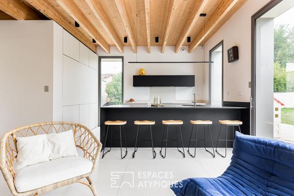 Maison aux inspirations loft à Launaguet