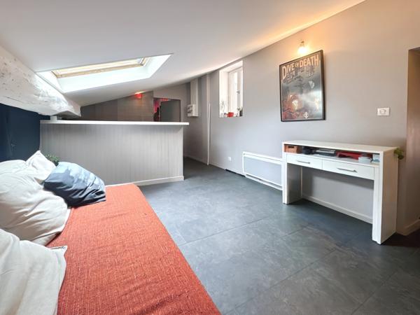 Lyon (69001) Cosy T2 au dernier étage d'un petit immeuble entretenu.