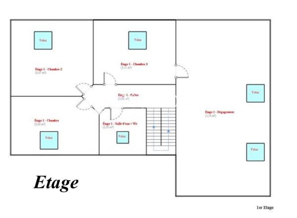 Maison 5 pièce(s) 4 chambre(s) 107 m²