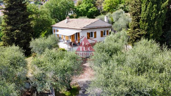 Magagnosc co-exclusivité, propriété avec piscine et pool House grand garage terrain de 3000m2 avec oliviers  Grasse (06520)