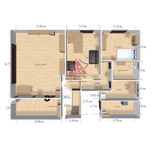 Magagnosc co-exclusivité, propriété avec piscine et pool House grand garage terrain de 3000m2 avec oliviers  Grasse (06520)