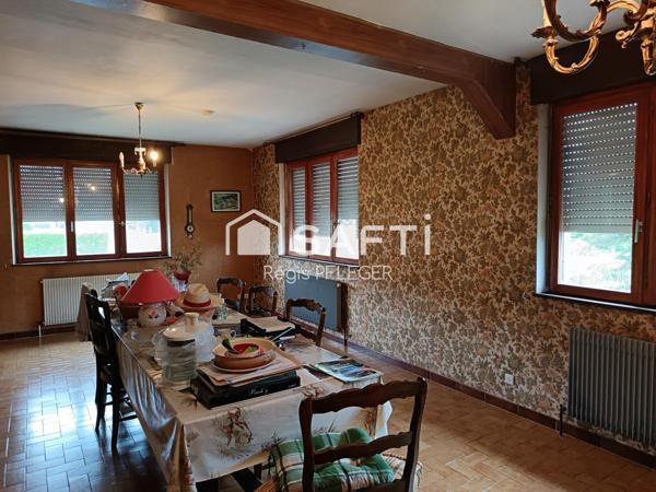 Maison de 102 m2 sur 11,48 ares sur Joncherey