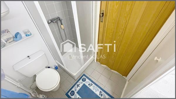 Appartement Studio Meublé de 18m² + Cour + Parking à 200m Plage !