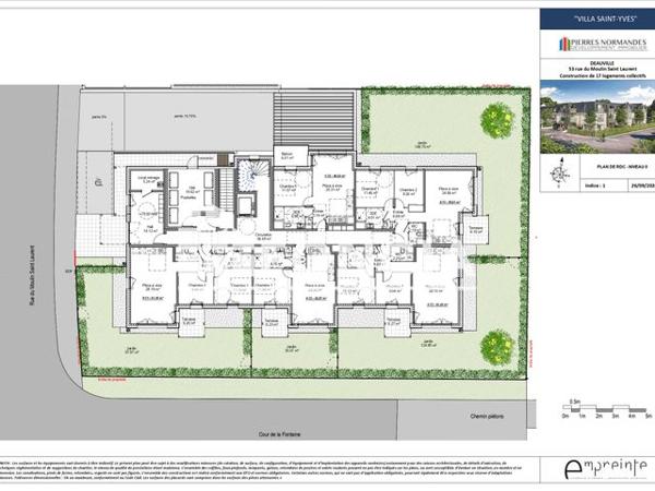 À vendre Appartement 3 pièces 58.61 m² - Deauville 14800