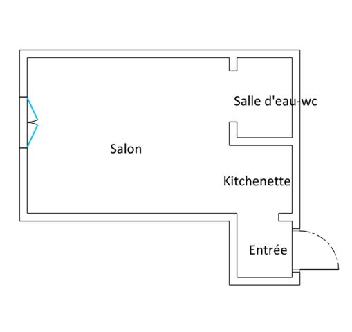 Appartement
         1 pièce
        - 13 m² 140 000 € *