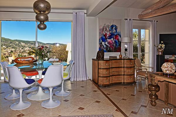 Draguignan (83300) Maison coup de coeur dans cadre champêtre à 2 pas de Draguignan avec vue panoramique.