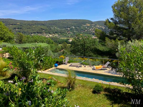 Draguignan (83300) Maison coup de coeur dans cadre champêtre à 2 pas de Draguignan avec vue panoramique.