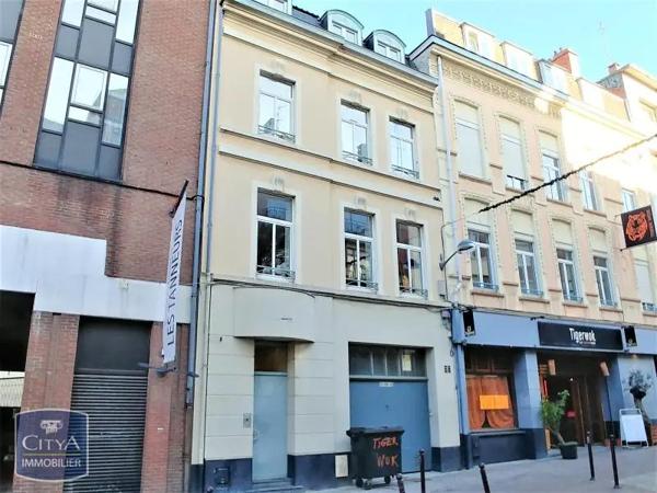 Appartement à louer 1 pièce 29.75m² Lille (59000)