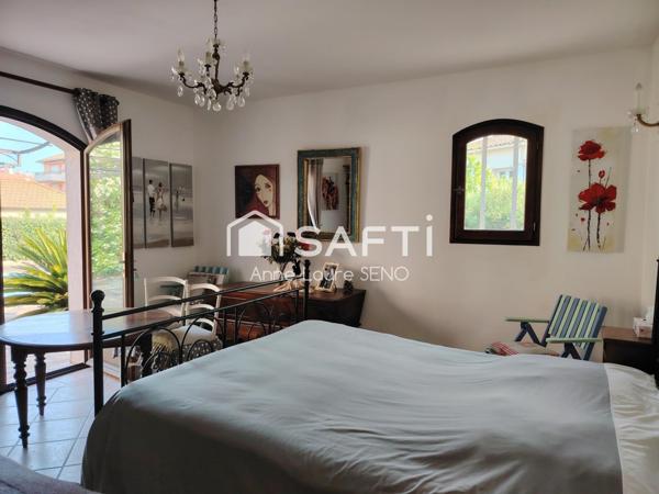 VILLA AVEC PISCINE PROCHE CENTRE VILLE AVEC GRAND TERRAIN