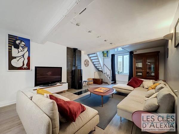 Maison de ville Vernaison 180m² - local commercial