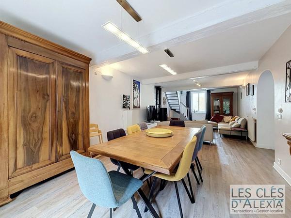 Maison de ville Vernaison 180m² - local commercial