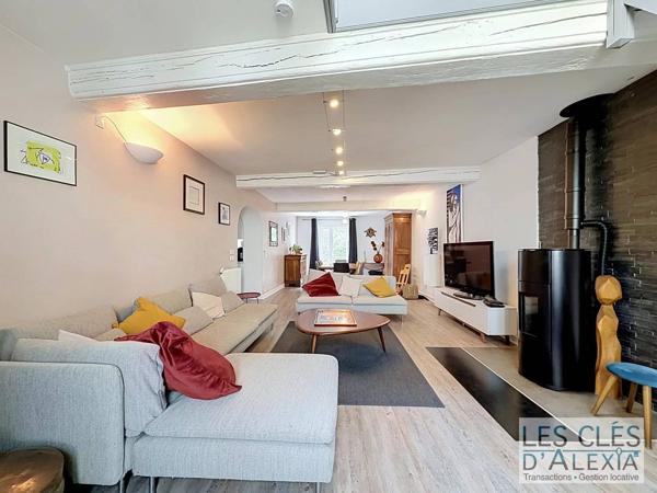 Maison de ville Vernaison 180m² - local commercial
