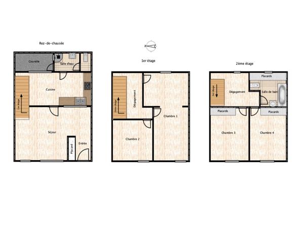 Maison 5 pièces - 115 m² Exclusivité efficity