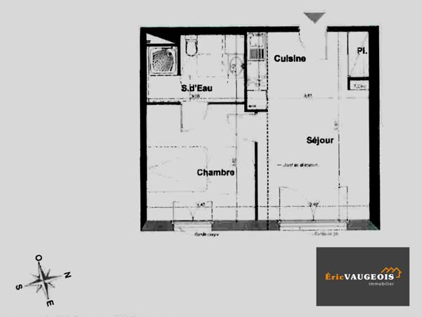 Émerainville (77184) Appart F2 de 39m² à Emerainville DPE:C