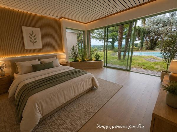 MAISON D'ARCHITECTE 190 M2 - 6 PIECES - PISCINE