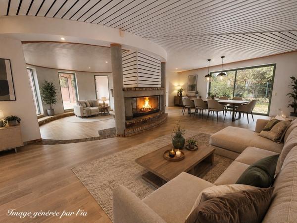 MAISON D'ARCHITECTE 190 M2 - 6 PIECES - PISCINE