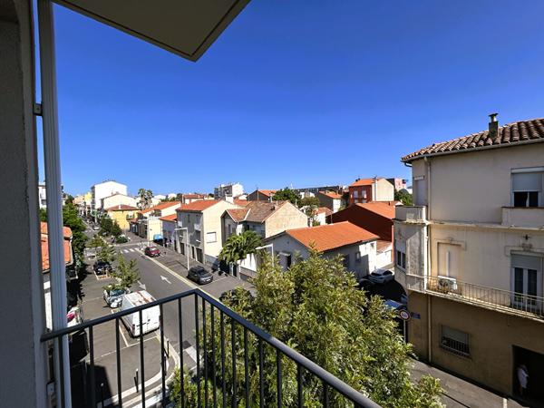 location bel appartement Perpignan 3 pièce(s) 70.31 m2 avec balcon et grenier secteur Torcatis