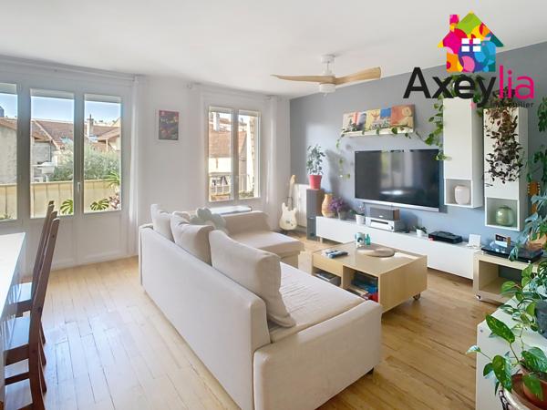 Roanne (42300) A VENDRE- ROANNE PROCHE GARE- APPARTEMENT T4+CAVE+GARAGE