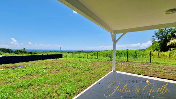VILLA T5 NEUVE À GOYAVE- VUE MER