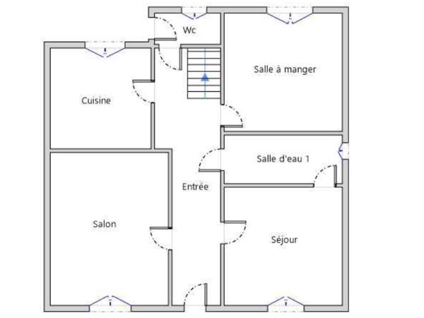 Maison 7 pièces - 134 m²