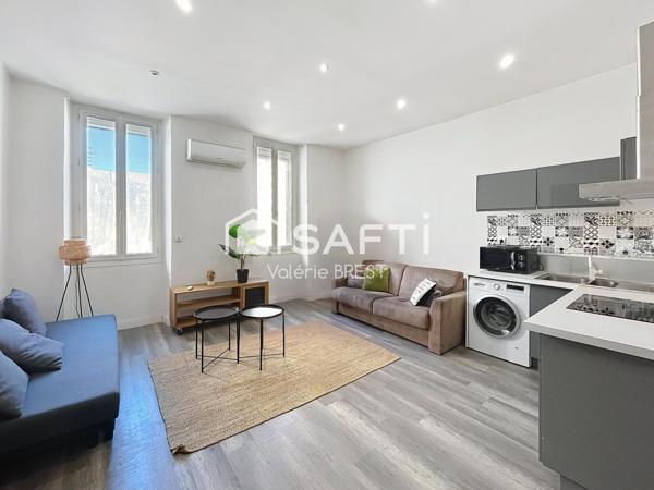 Saint Victor ,l'Abbaye 13007 type 2 de 53m2-Calme.